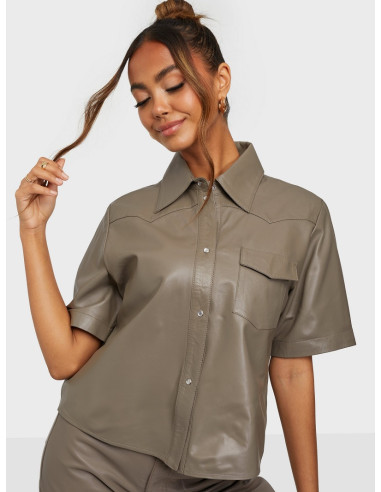 Chemise en cuir JJXX
