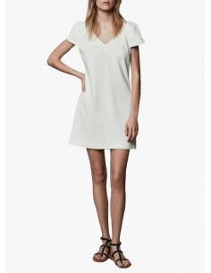Robe zapa blanche