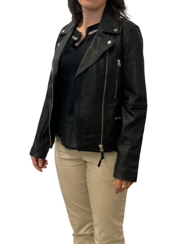 Veste cuir LEE
