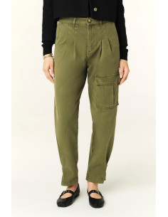 Pantalon ba&sh Maroon 2