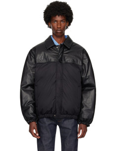 Bomber en cuir Calvin Klein