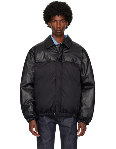 Bomber en cuir Calvin Klein