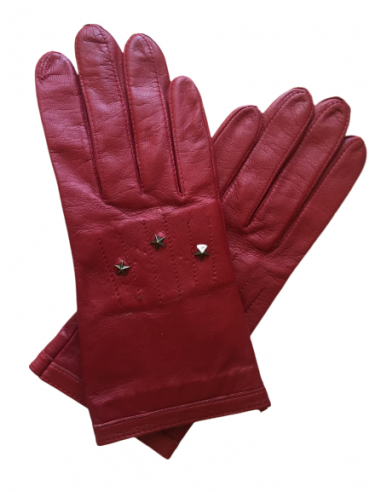 Gants IKKS femme en cuir